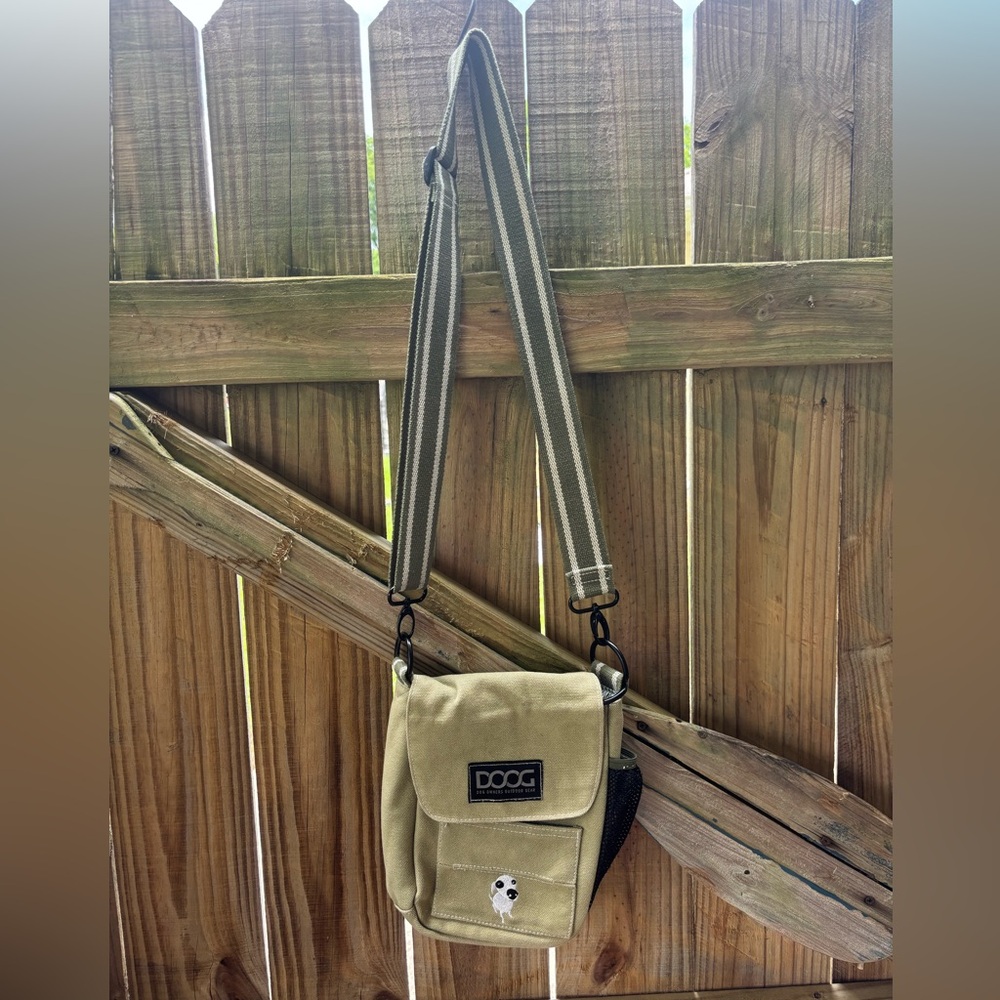 Doog Walkie Crossbody Bag with Front Flap & Wide Shoulder Strap